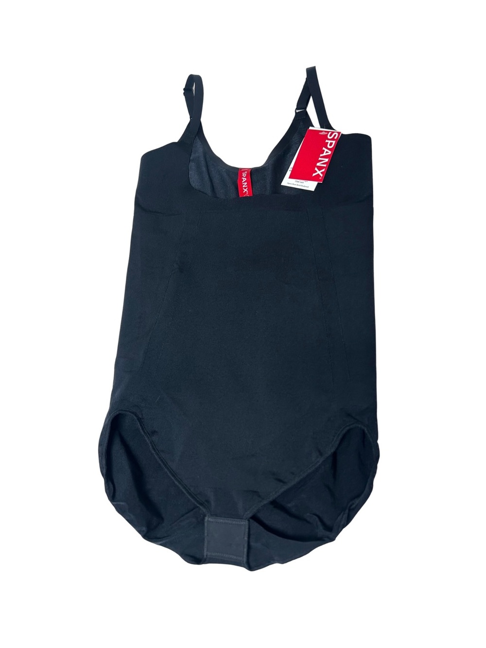 SPANX OnCore Open-Bust Brief Bodysuit Black M NWT